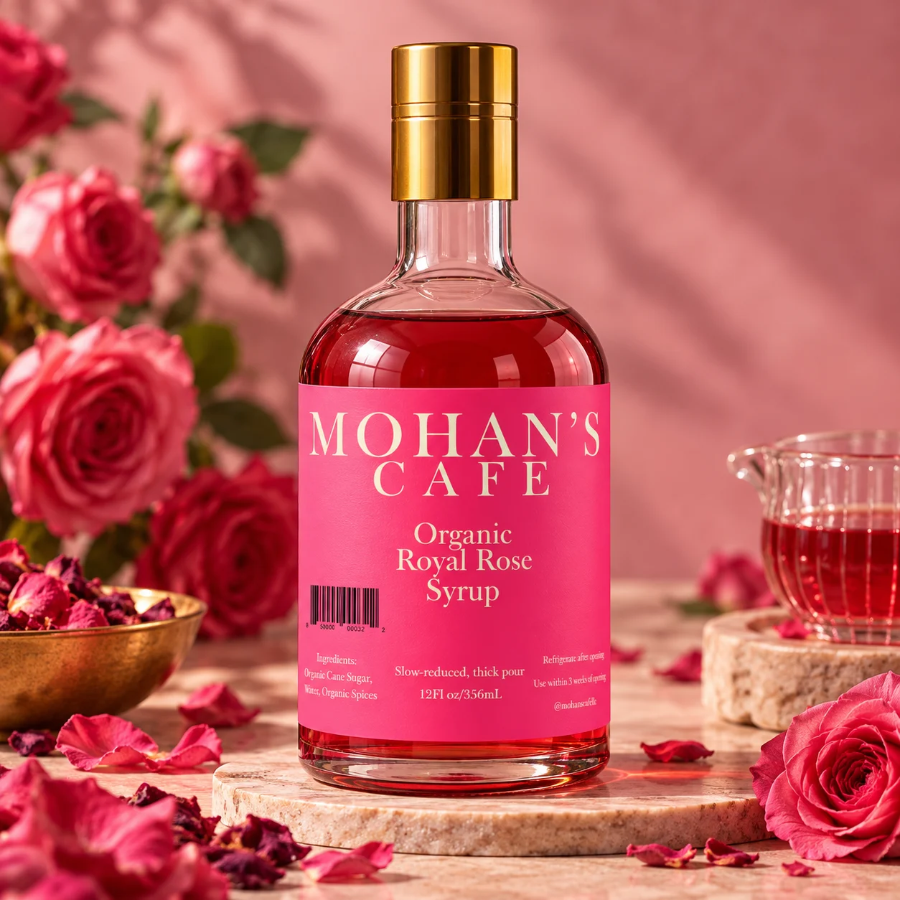 Organic Royal Rose Syrup