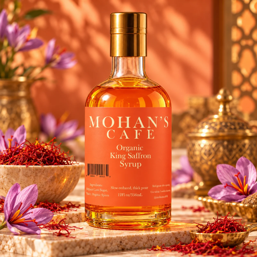 Organic King Saffron Syrup