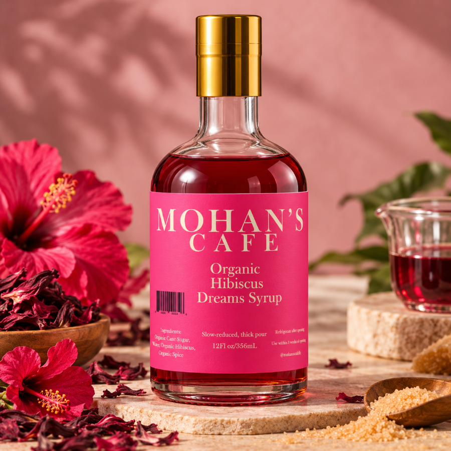Organic Hibiscus Dreams Syrup