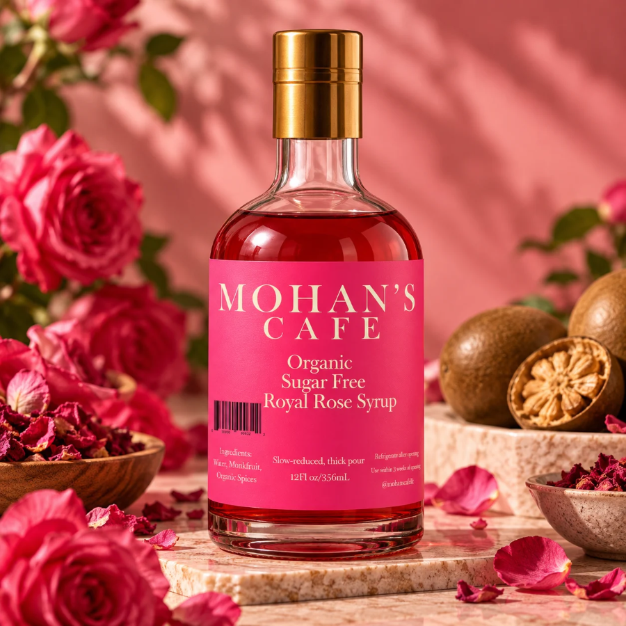 Organic Sugar Free Royal Rose Syrup (Copy)